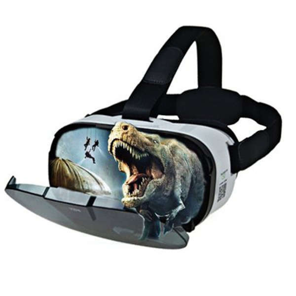 3D Virtual Reality Glasses 102 Degrees Helmet Lightweight