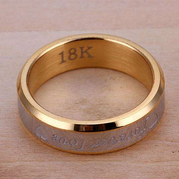 Stainless Steel Couple Rings