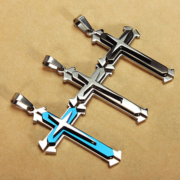 Stainless Steel Cross Pendant