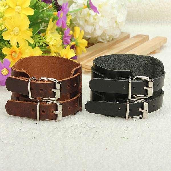 Men Leather Bracelet