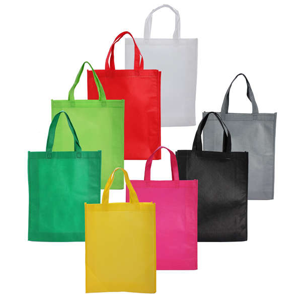 Shopping Cloth Fabric Bag Pure Color Tote Bag Shoulder Bag