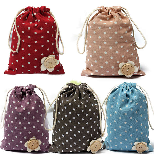 drawstring storage pouch