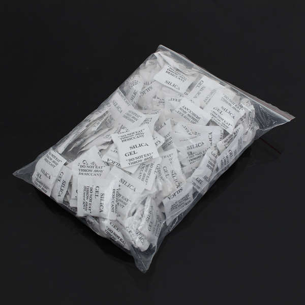 150pcs Eco-Friendly Silica Gel Drying Agent Desiccant Bags