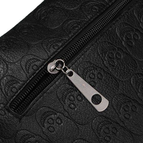 Fashion Punk Style Skulls Rivets Women Envelope Bag Clutch Bag