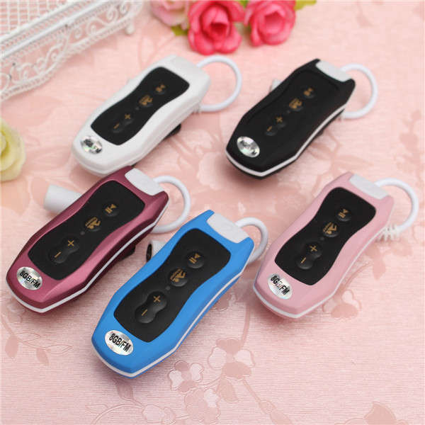 8GB IPX8 Waterproof MP3 Music Player FM Radio Underwater Swimming