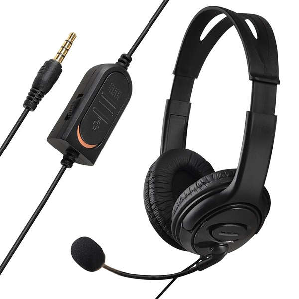Wired Gaming Headset Headphones with Microphone for Sony PS4