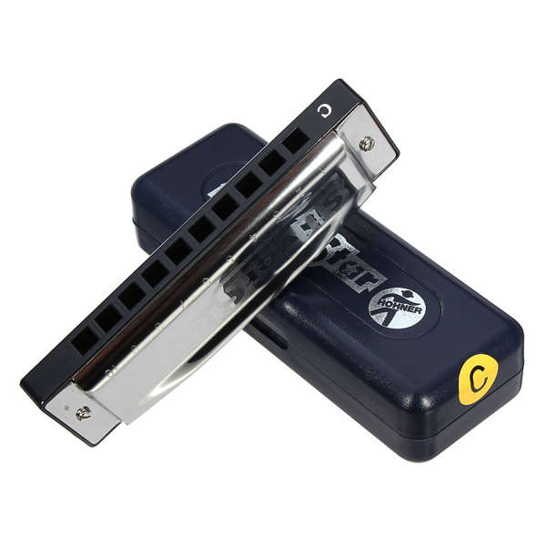 Silver Star HOHNER 10 Holes Blues Harmonica Key Of C