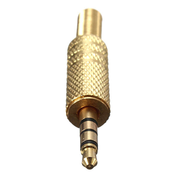 3.5MM 4 Pole Male Repair Headphones Audio Jack Plug Connector