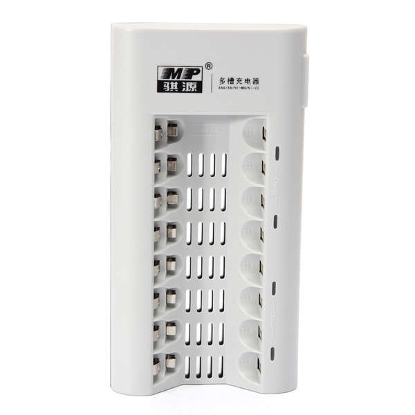 Automatic Charger With LED For AA AAA NI-MH NI-CD Rechargeable Battery 8 Channel