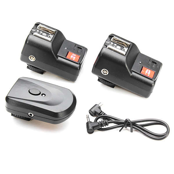 PT-4GY Wireless 4 Channel Flash Trigger With 2 Receiver For Nikon