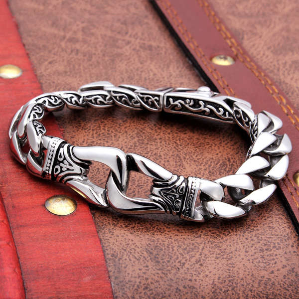 Silver Stainless Steel Bracelet