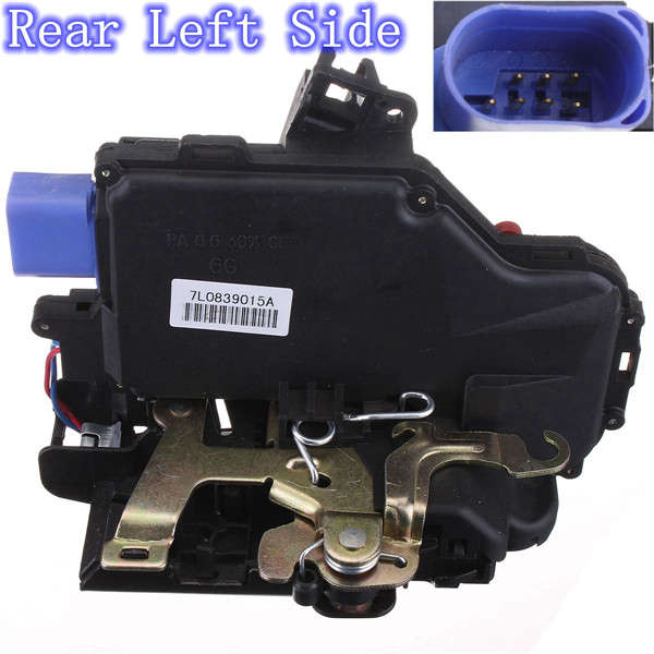 Rear door lock Lock 3D4839015A 7L0839015D 7L0839015E For VW Golf Mk5