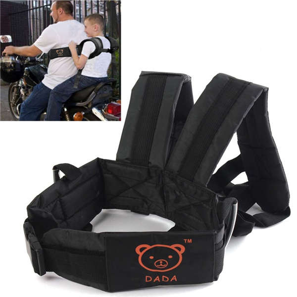 Motorcycle Safety Belt Kids Children Electric Bike Safe Strap Carrier