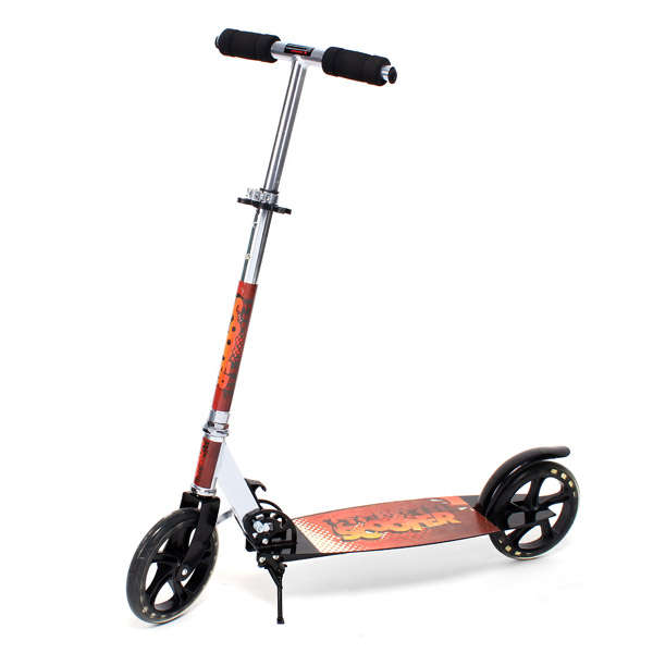 Two-wheeled Scooter Folding Kick Scooter for Teenagers Adults