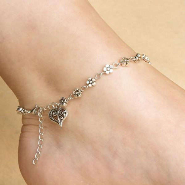 Tibetan Silver Ankle Bracelet