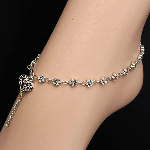 Tibetan Silver Ankle Bracelet