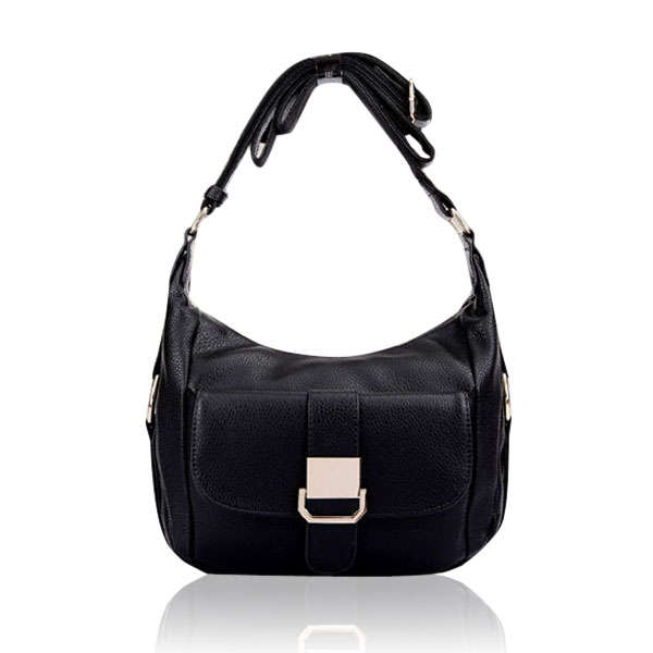 Genuine Leather Pebbled Beckled Women Crossbody Bags Handbags Shoulder Bags