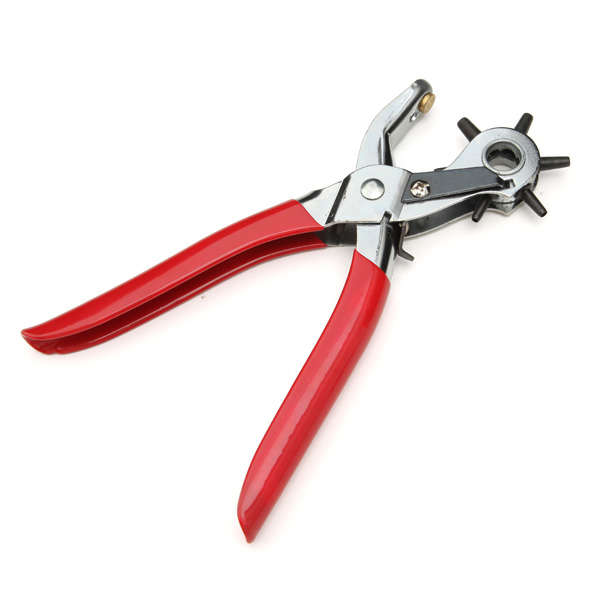 Cardboard Rubber Leather Hole Punch Hand Pliers Belt Holes Punches