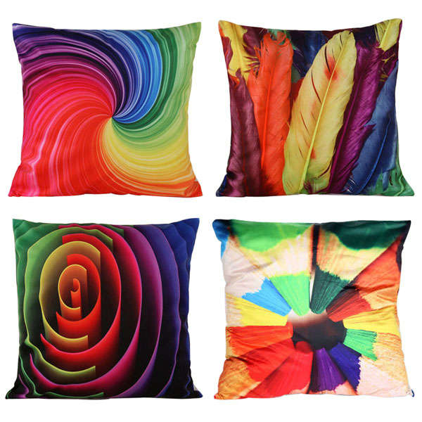 Abstract Art Style Pillow Case Home Bedroom Decor Cushion Cover