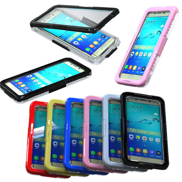 Waterproof PC Hard Case Cover For Samsung Galaxy S6 Edge Plus