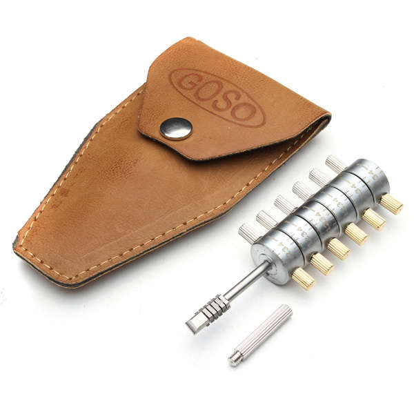 GOSO 6 Cylinder Reader Automotive Lock Pick Tools Locksmith Tools