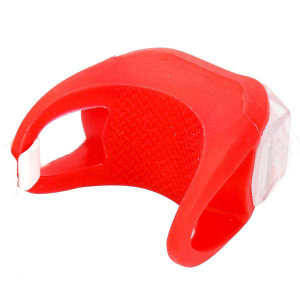 Wholesale Bike Bicycle 1 Pair 3 Mode 2 LED Tie On Light Keychain Red Light