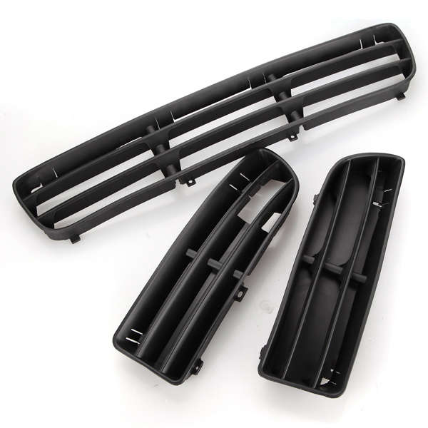 Front Bumper Lower Grille Left Center Right for VW99-04 Jetta MK4