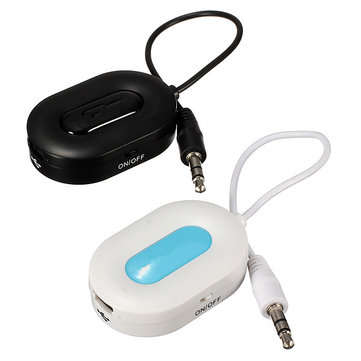 Bluetooth 3.0 Music Receiver 3.5mm Adapter AUX Car Speaker