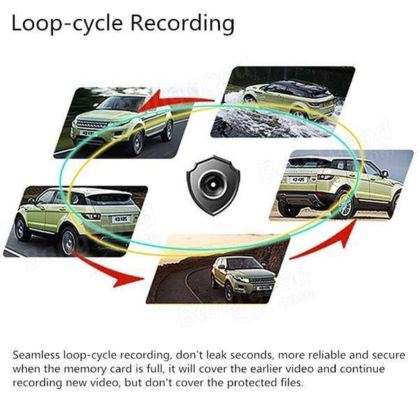 English&Russian MFP 5MP Car DVR Recorder+Radar Laser speed Detector Trafic Alert
