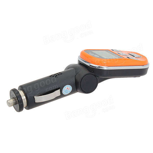 Car MP3 Player FM Transmitter USB Charger LCD Display with Remote Control