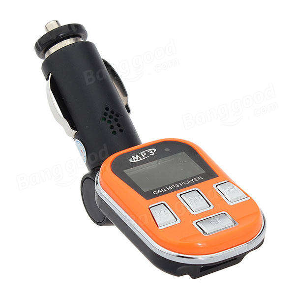 Car MP3 Player FM Transmitter USB Charger LCD Display with Remote Control