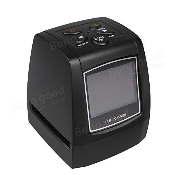 1800Dpi 5MP Digital 35mm Film Negative Scanner/Converter 2.36 inch LCD