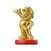 Nintendo - Amiibo Figure (super Mario Series Mario Gold Edition) - Gold/silver/r