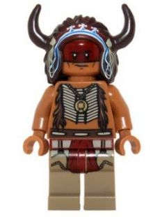 LEGO Lone Ranger - Red Knee Minifig
