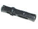 LEGO Black Technic, Pin 3L with Friction Ridges Lengthwise