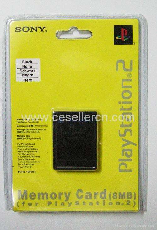 sony ps2 card 8MB,ps2 memory card