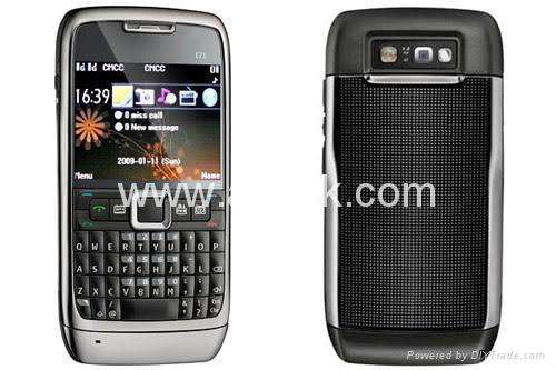 E71 wifi java tv dual sim mobile phone with 2GB memory free 1