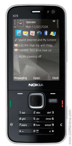 NOKIA N78 (Camera/Video/Bluetooth)
