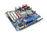 INTEL P4 LGA775 MOTHERBOARD + CPU +640MB RAM + 256MB GRAPHICS CARD!!R1 NO RES!! 1 DAY AUCTION!!!