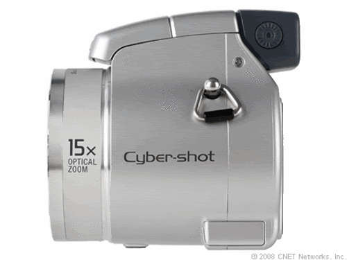 Cybershot DSC-H7 side view