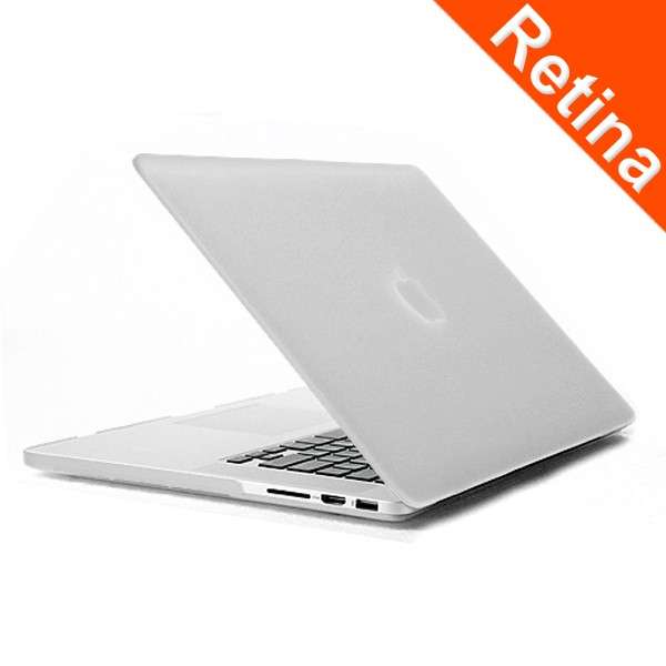 Cover Logo Frosted Surface Matte Hard Cover Laptop Protective Case For Macbook Pro Retina 15.4 Inch