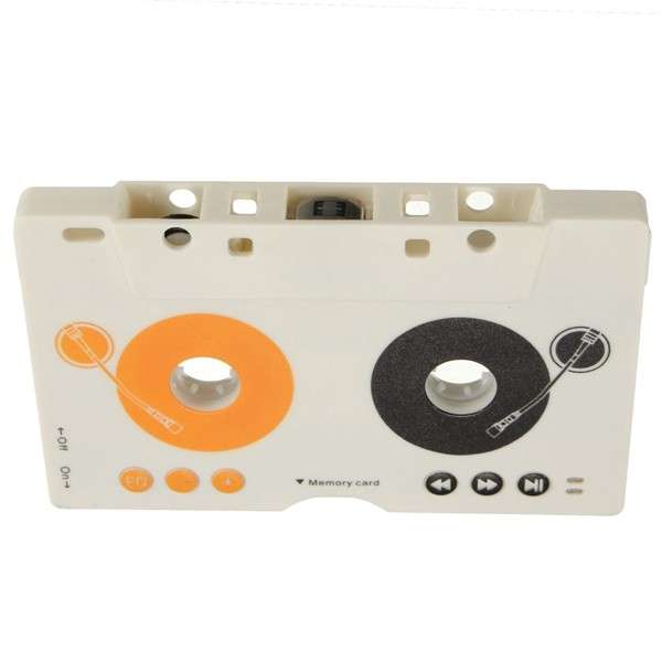 Vintage Car Tape Cassette SD MMC MP3 Player Adapter Kit With Remote Control