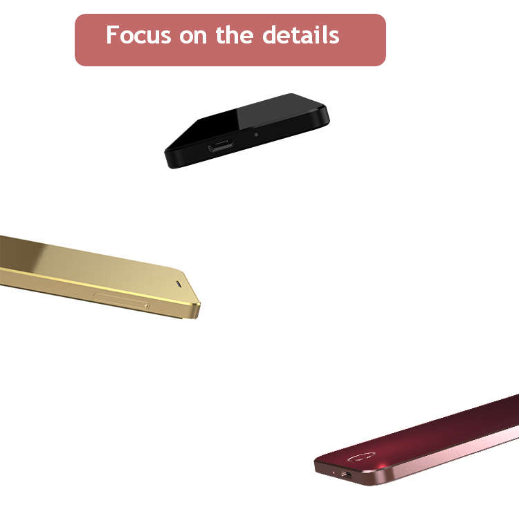 Anica T9 1.63 Inch 680mAh Dual SIM Bluetooth Ultra Thin Fashion Mini Card Phone - 0.15kg