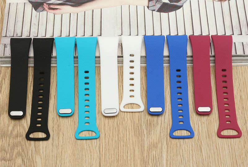 Ajustable Silicone Replacement Watch Strap Band for Samsung Gear Fit 2 - 0.02kg