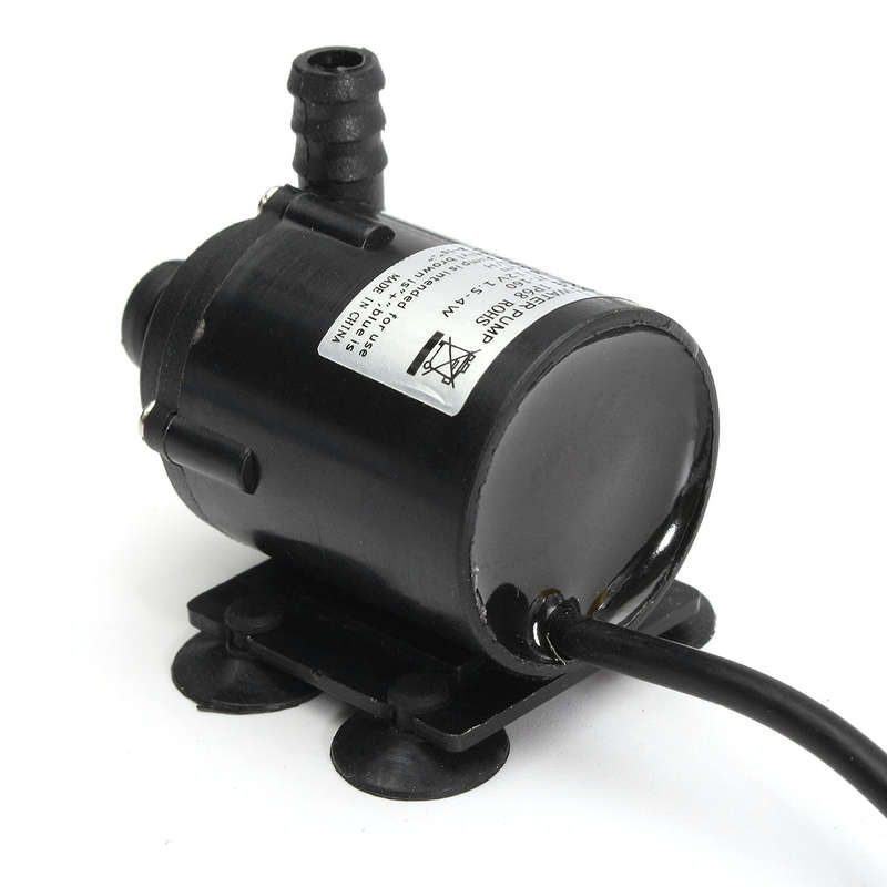12V 280L/H Water Pump Mini Brushless Water Pump Submersible Motor - 0.07kg