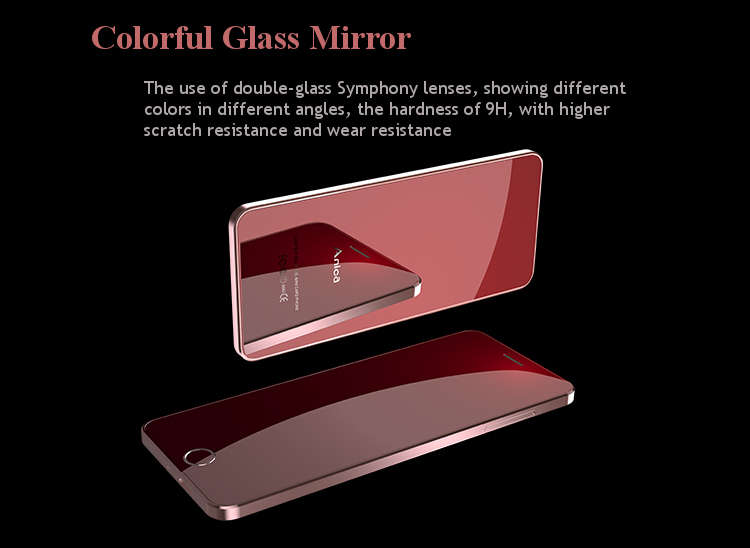 Anica T9 1.63 Inch 680mAh Dual SIM Bluetooth Ultra Thin Fashion Mini Card Phone - 0.15kg