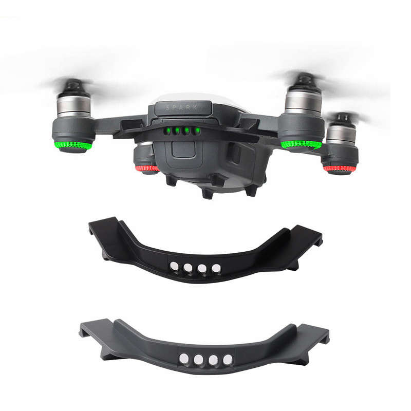 Anti-slip Battery Buckle Clip Fuselage Frame Holder Guard Cover Strap for DJI Spark Drone - 0.01kg
