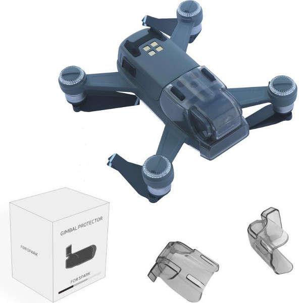 5-in-1 Gimbal Camera Lens Sensor Screen Cover Case Cap Protector Guard For DJI SPARK Drone - 0.02kg