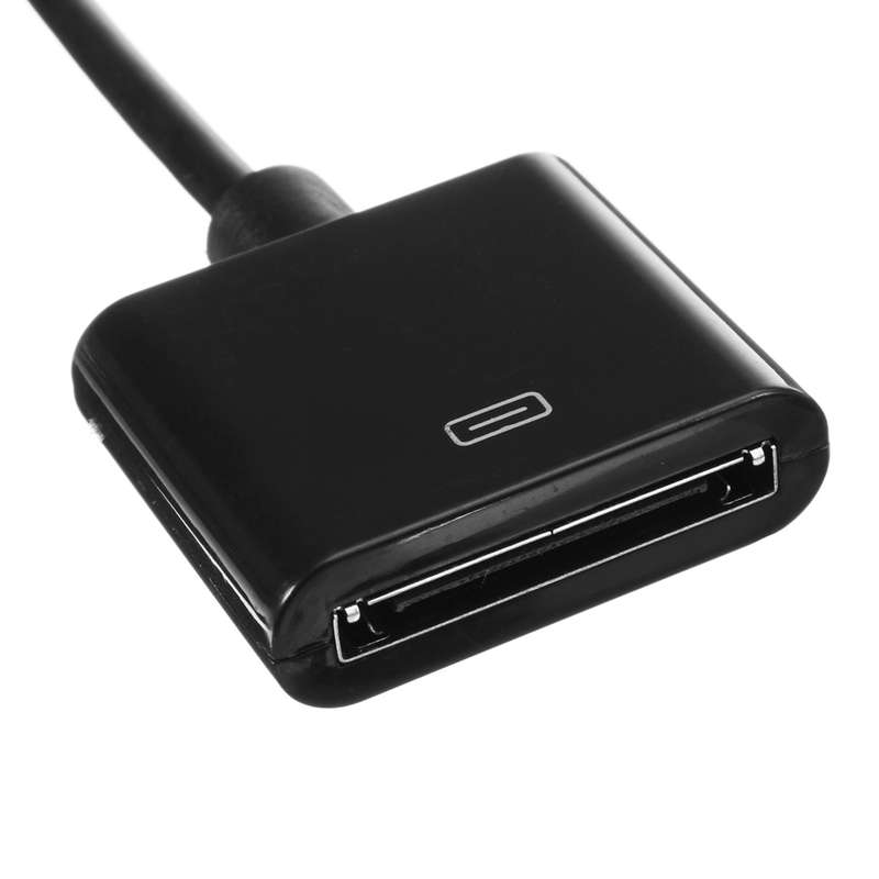 Aux 3.5mm Male to 30-pin Female Music Cable Lead for iPod for iPhone Dock Adapter Cable - 0.03kg