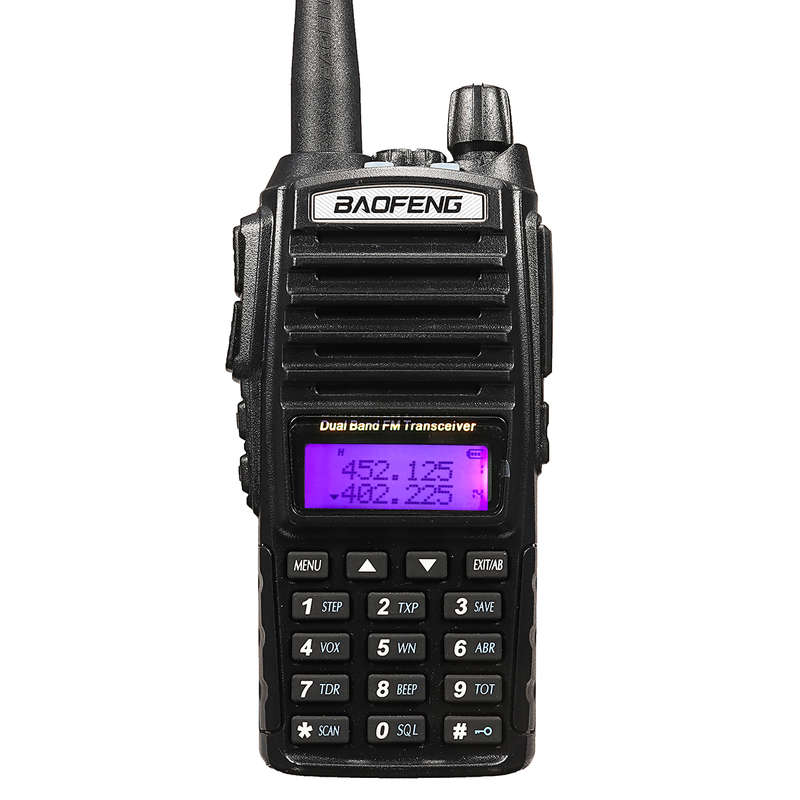 BaoFeng UV-82 Portable High Power Dual Band Radio Walkie Talkie Two Way Radio - 0.46kg